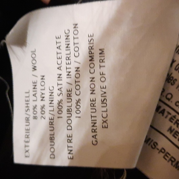 Beautiful Ladies Wool Winter Coat - Picture 4 of 7